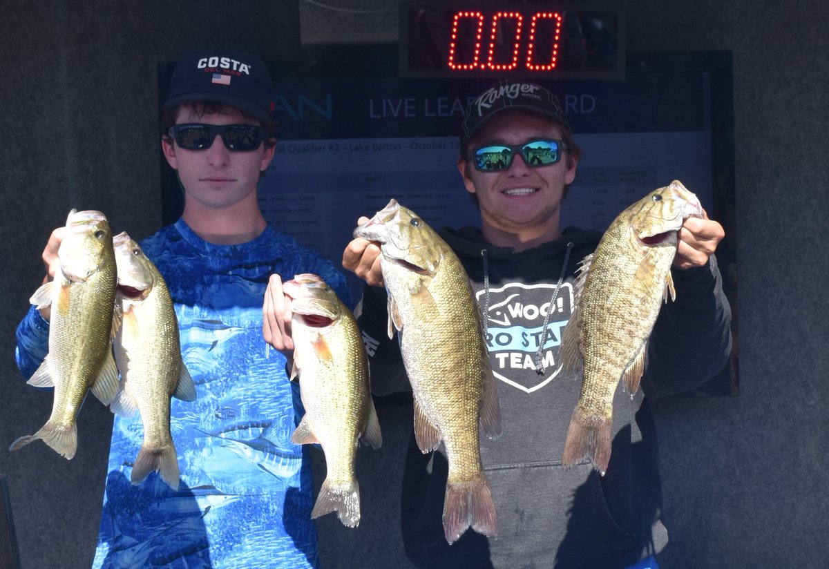 Hunter Amidon and Alex Cantrell Representing Bowie High School take the win at Central Qualifier #2 on Lake Belton Presented By Abu Garcia

faithanglernetwork.com/belton/