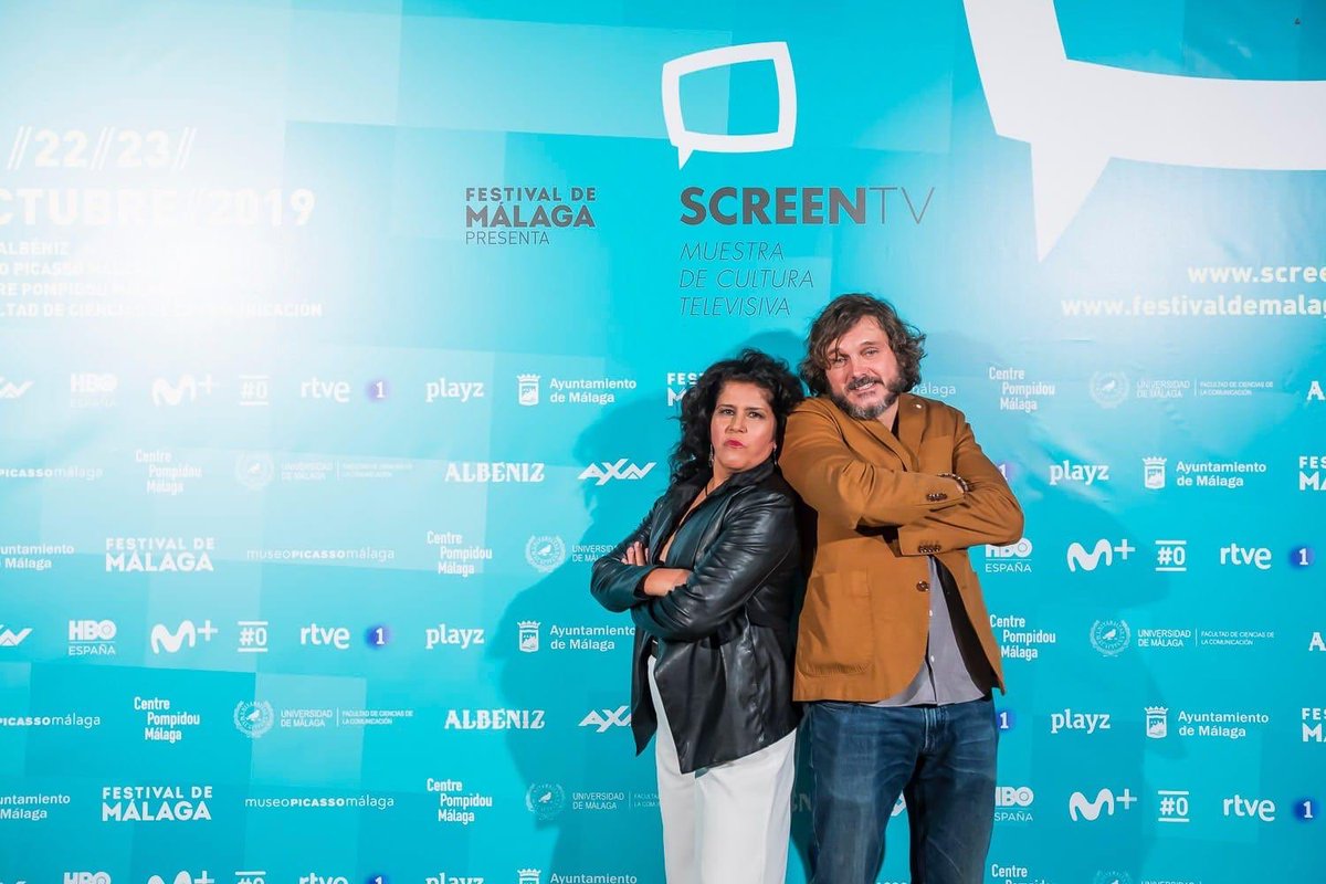 GranViaComunica's tweet photo. .@Promotora600 
@salvareinachuki en la sesión inaugural especial #malaka de #screentv https://t.co/UOmvK6xia2