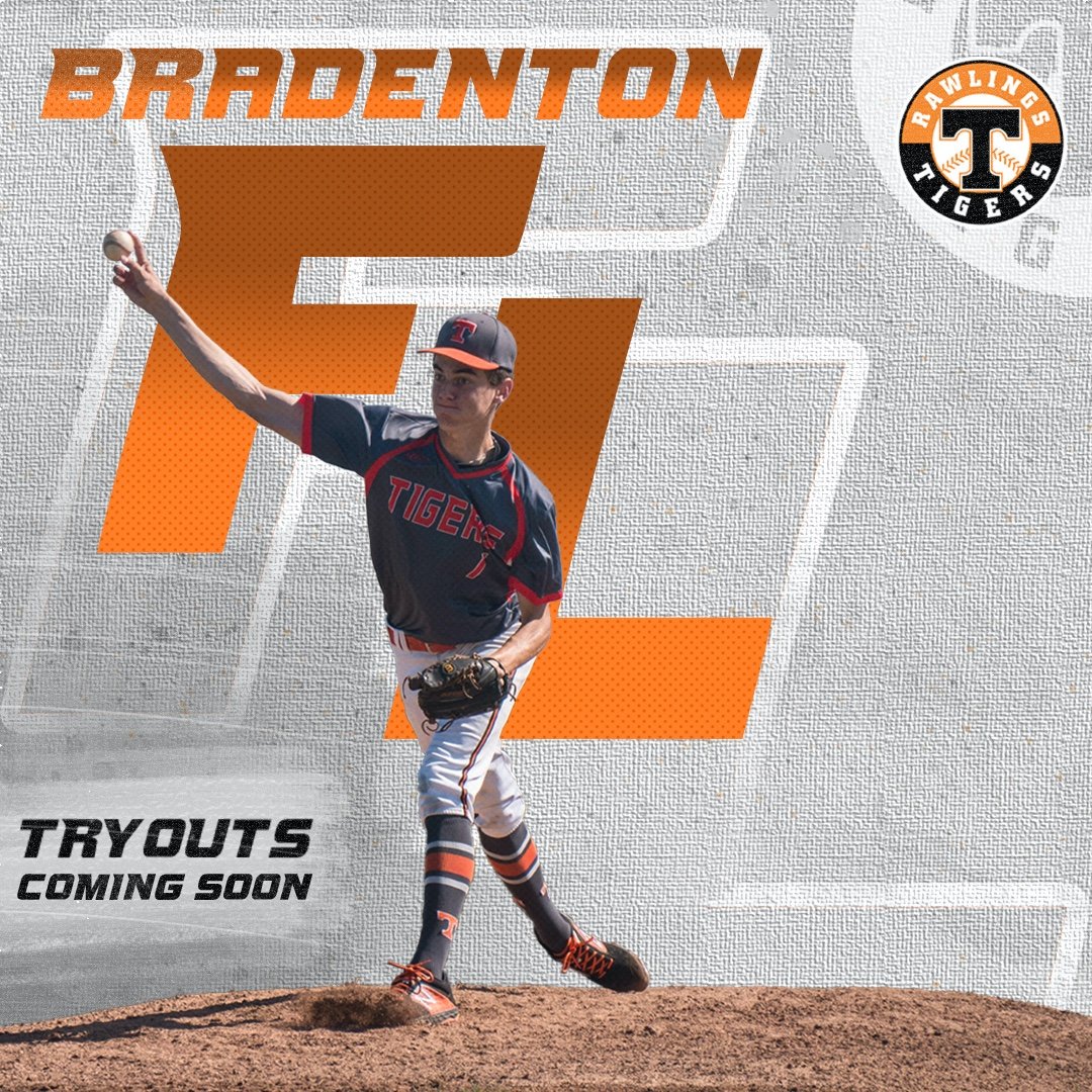 RTigersTmpa's tweet photo. Bradenton and surrounding area, the Rawlings Tigers have arrived and will be holding tryouts for our travel baseball teams. Stay tuned for details and team tryout information in the near future! #tigersbradenton #bradentonpatch #tigerstampa #tigersgrowth https://t.co/RTlZSmYmZi