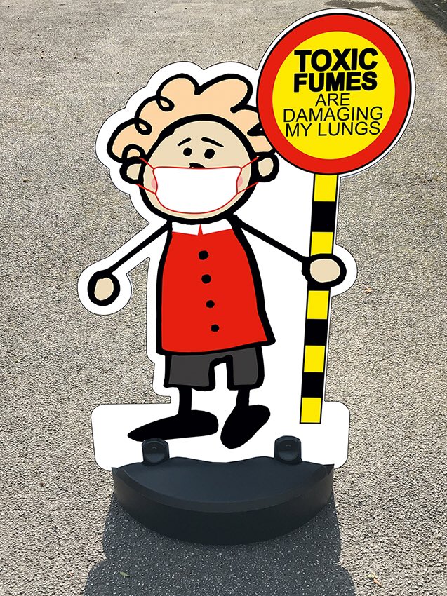 School_RdSafety's tweet photo. @ImmyKaur @HarbornePrimary Parents must be encouraged to #Walk or #Cycle to #School with their #Children but if they MUST drive which exposes their children to 30% MORE #ToxicFumes then they should always #DropOffSwitchOff and say #No2Idling to protect our children
#TurnYourEngineOff when you’re stationary https://t.co/zRSyh3RDvi