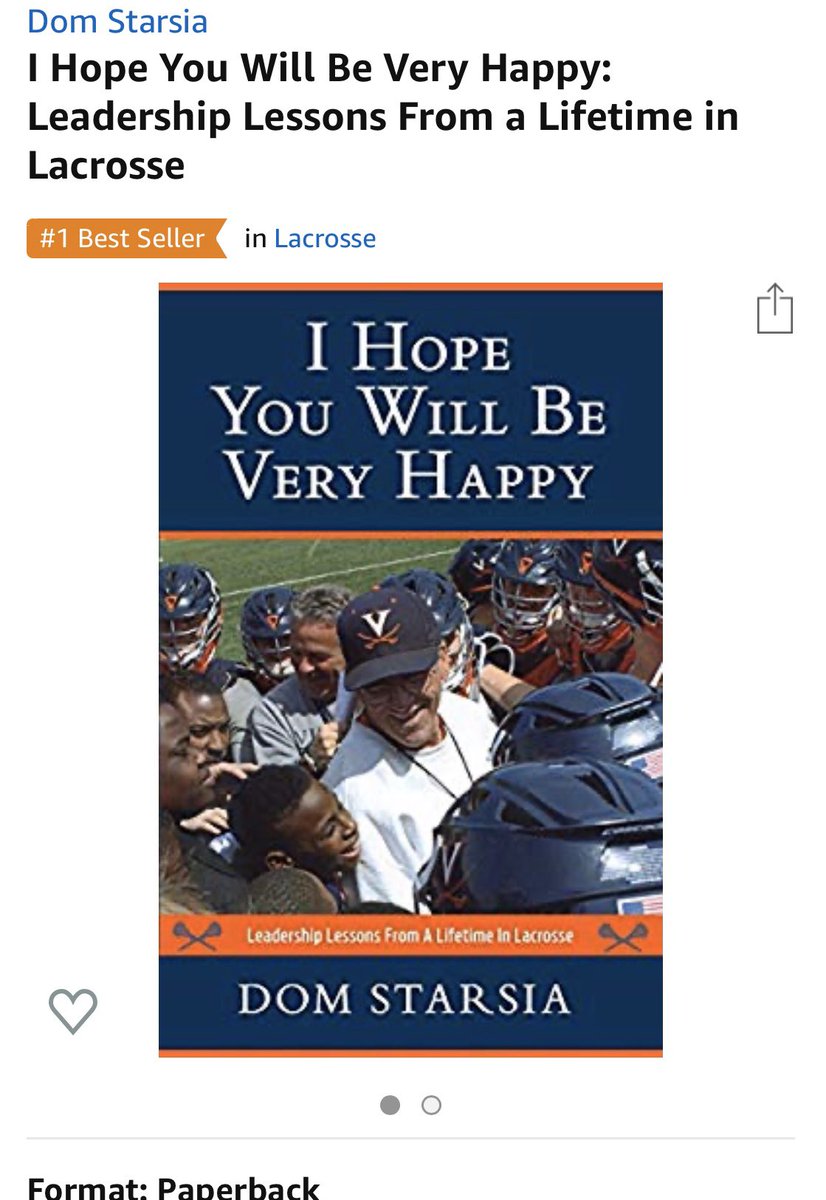 #1 bestseller in Lacrosse on Amazon!