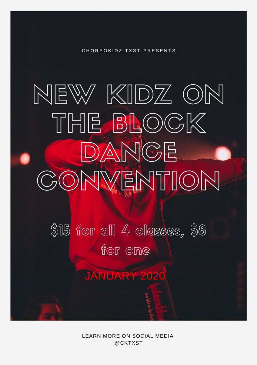 TICKETS ARE UP! And prices have changed for our very first NKOTB Dance Convention in January 2020 here at Texas State! Link in BIO! ⬆️ #txst #austin #sanmarcos