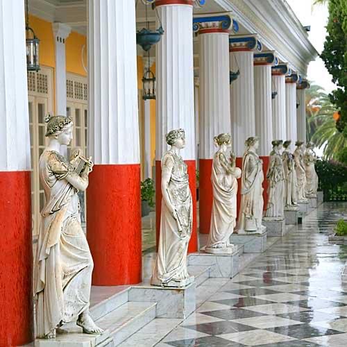 PSTexcursions's tweet photo. Corfu, Greece - The Achillion Palace was built 100 years ago and contains mementos of its former owners, the Empress Elisabeth of Austria and Kaiser Wilhelm II.  

#corfupalaces #greece #shoreexcursions #privateshoretrips https://t.co/FmM55RO060
