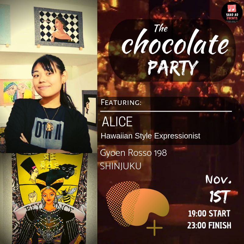 EventsShad's tweet photo. ALICE
Vivid Hawaiian Style Art
https://t.co/imM4SLmR1N
⠀
Party Page:⠀⠀
https://t.co/xRnFbf2kWk⠀
⠀⠀
#aerialdance #poledance #chocolate #djs #livepainting #candyart #fondue #paperart #soul #fridaynight #shinjuku #painting #bodypaint #acoustic #lofihiphop #vibes #candy https://t.co/RWWEZk4shu