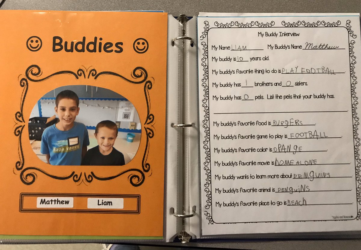 BonnieGehman's tweet photo. Excited to deliver this book to our First Grade Buddy Class.
@SASD_Vernfield #gettingtoknowyou #learningnewthingsaboutyou https://t.co/YFeePAWfMF