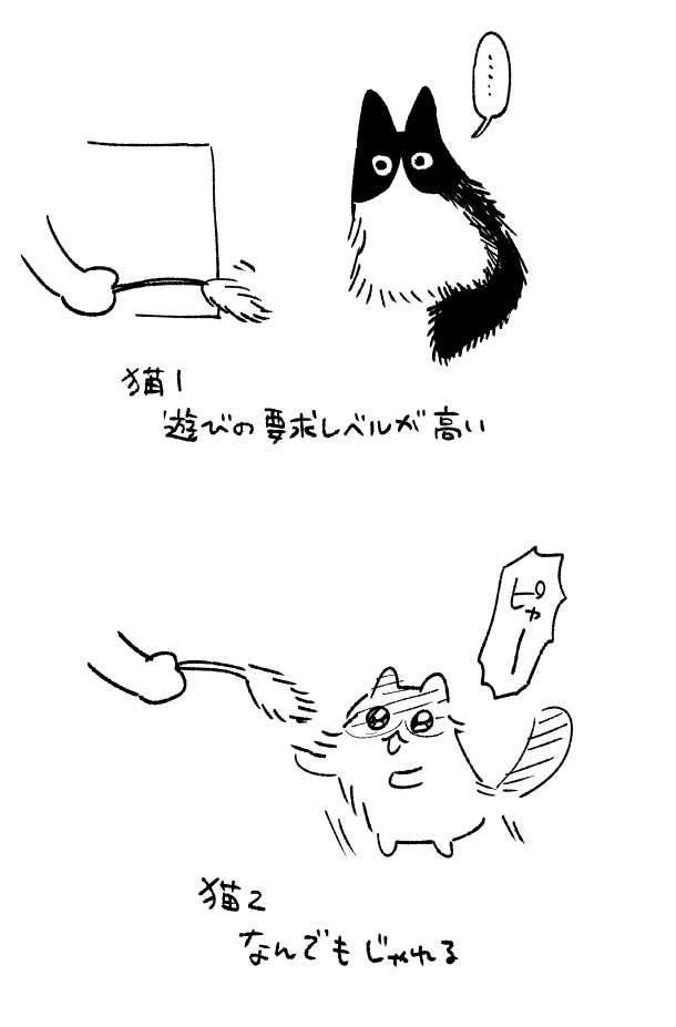 性格がぜんぜん違う 