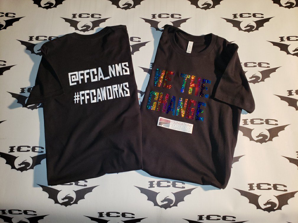 olana_thomson's tweet photo. The @ffca_nms #WEtheChange club is ready to rock #WeDayAlberta tomorrow! Hey @WEMovement, like our shirts? π #ffcaworks #ffcaedu #WESchools #GetDoing #GenerationWE https://t.co/WrjncQfKii