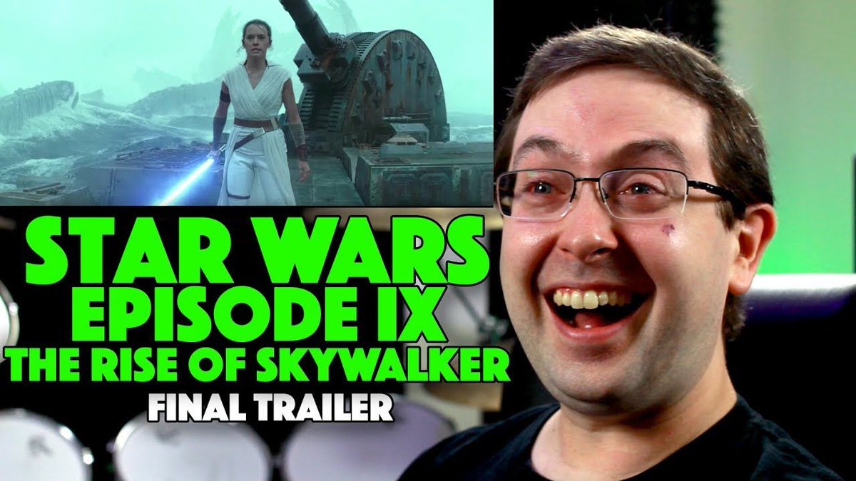 #StarWarsTheRiseOfSkywalker #Trailer #Reaction here: buff.ly/2MZlQCp

The final trailer for #StarWars #EpisodeIX #TheRiseOfSkywalker is here and it is AMAZING! #StarWarsShow #TheRiseOfSkywalkerReactions @HamillHimself @garywhitta Enjoy!