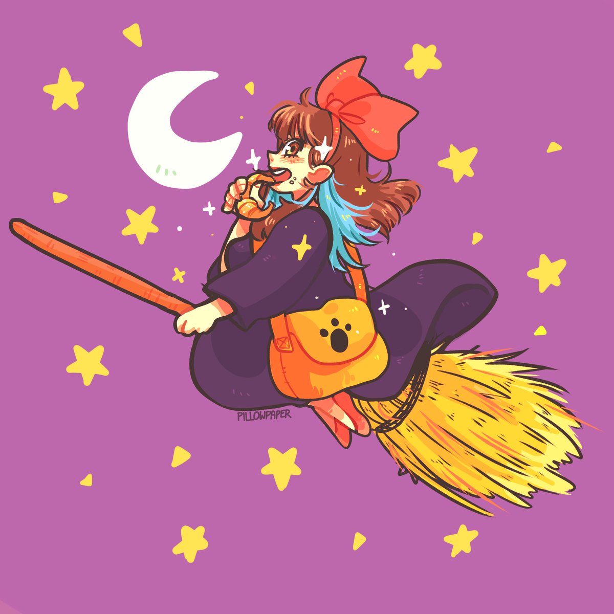 pillow_paper's tweet photo. Another commission finished! and with thematic of Ghibli!
#cosplaydraw #fanart #ghibli #kikisdeliveryservice #commissionsopen #Commission #artoftheday #witch #fullbody #extradetails #digitalart #draw https://t.co/7XWh6sUWPm