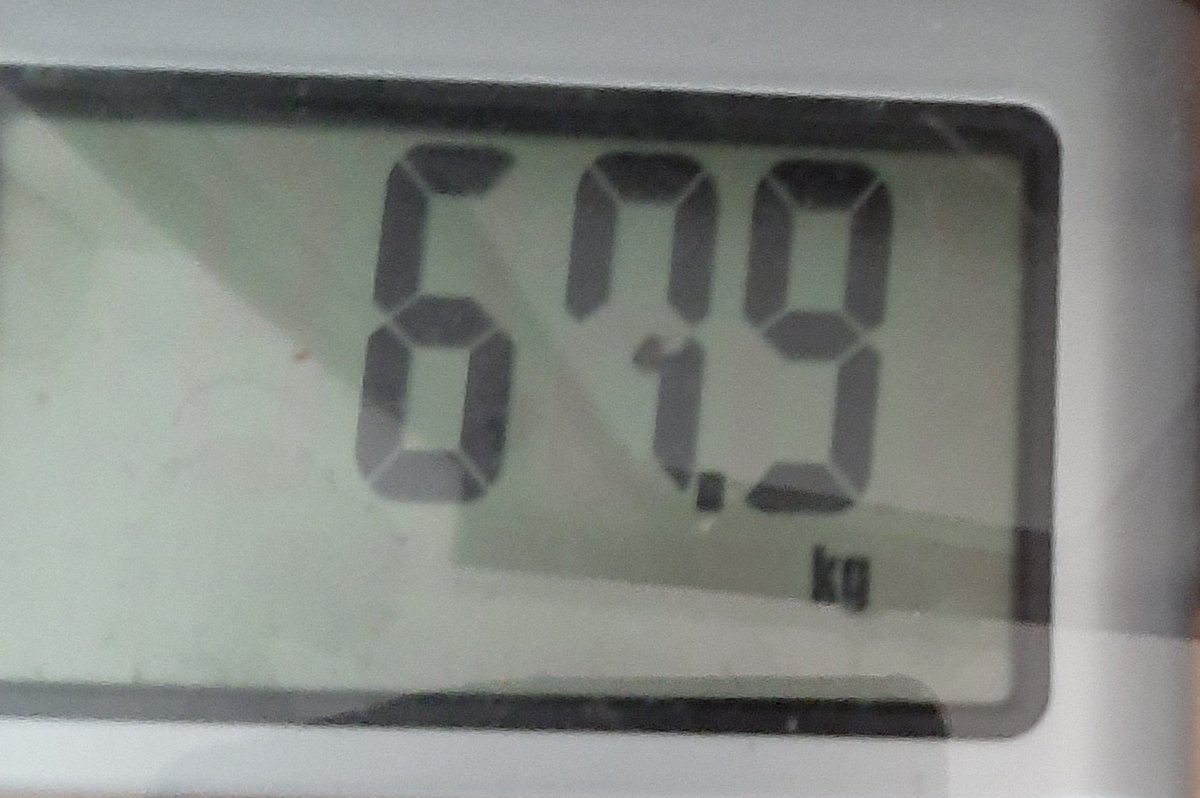 Happyrob1234's tweet photo. #intermittentfasting #reachedtarget #8kgloss #66days https://t.co/dvp5DW1Iql