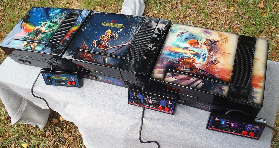 Customnesguy's tweet photo. Castlevania 1,2, and 3 set. These are all for sale. Buy all 3 and get em cheap! https://t.co/4GIVlSRerJ