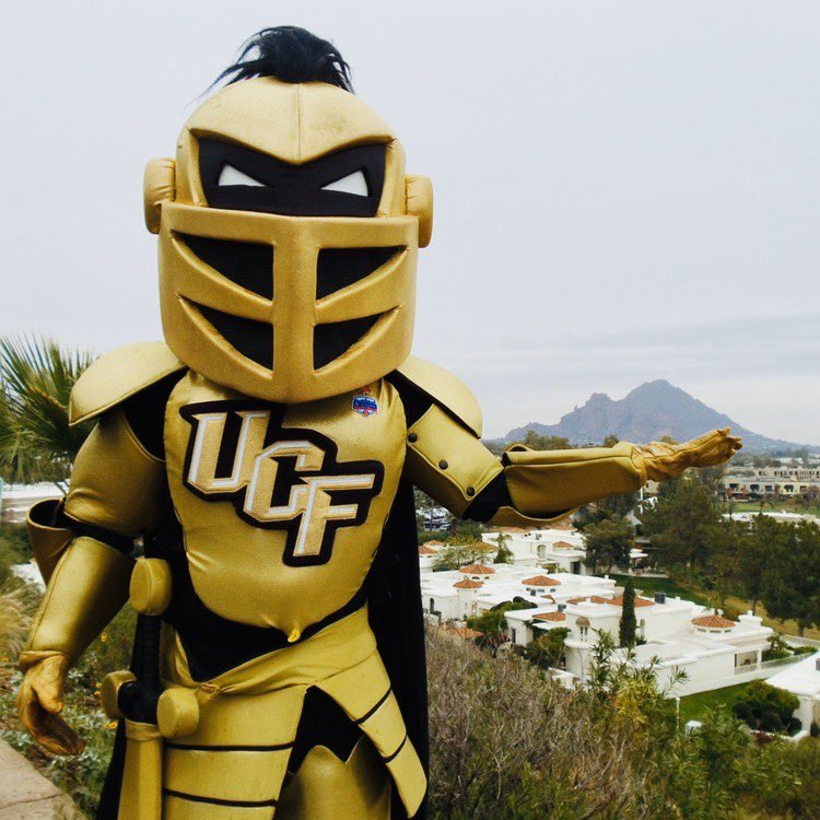 UCF_Knightro's tweet photo. Happy twenty-five years of ME. ⚔️🎉⚔️ https://t.co/lzh4azBRfv