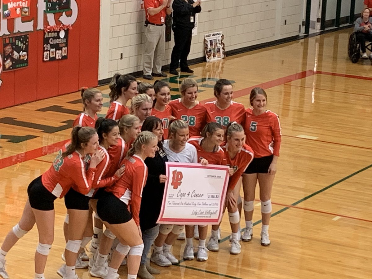 Thanks LP Lady Cavs! Let’s get a win tonight!