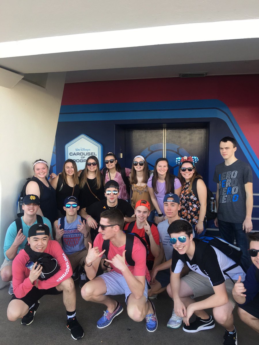 MMHSDECA's tweet photo. So what you’re telling me is that there is only 105 days until Florida?! My Stoke Tank is officially filled🏝🎢 https://t.co/OXwzaJfMUX