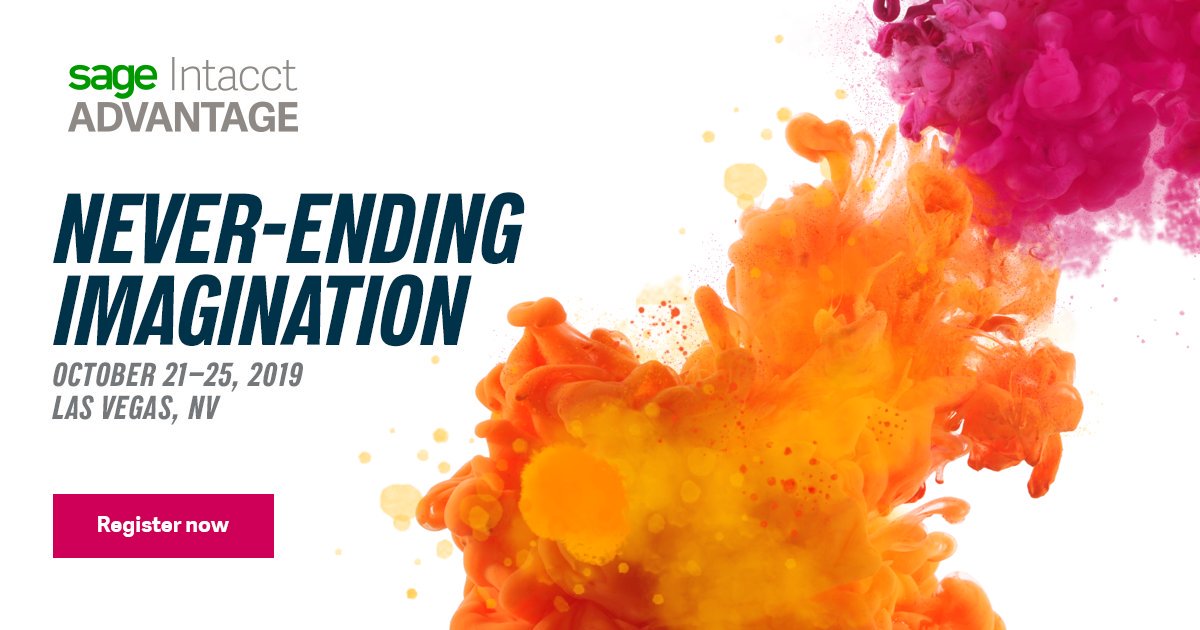 With more than 3,500 attendees, <a href="/SageIntacct/">Sage Intacct</a> Advantage 2019 is the largest-ever gathering of Sage Intacct customers and partners, with 60 exhibiting or participating sponsors, and nearly 200 product, industry, hands-on, and customer-led sessions sageintacct.com/press/sage-kic… #ADV19