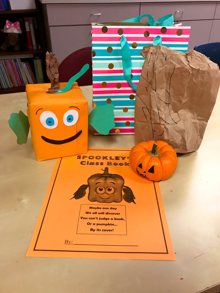 SchCounselorFP's tweet image. #Spookley is back to help students learn about respecting differences &amp;amp; overcoming prejudice #pumpkinseason #whatsinthebag #dontjudgeabookbyitscover