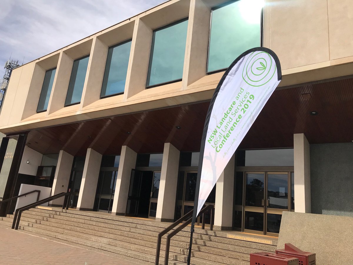 NSWLANDConf's tweet photo. We’re open for business.

Come on down to the Broken Hill Civic Centre and get yourself registered! #NSWLandcareConf https://t.co/KiMa6jrv2b
