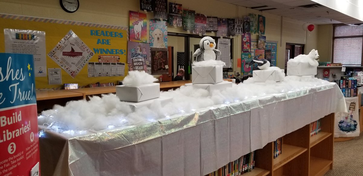 JenCrawford06's tweet photo. Book fair and book character pumpkins at KSES this week! https://t.co/m6Dbf6FUqp