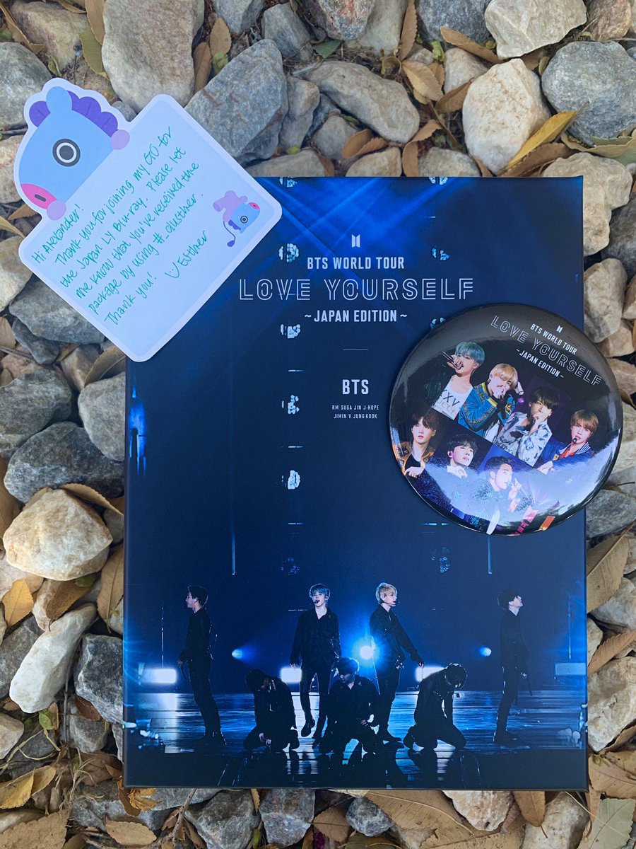 alx_svt's tweet photo. Love Yourself Japan Edition Blu-ray ๐๐๐๐๐๐ญ๐ญ๐ญ๐ญ #_clusther Thankyou @_clusther it arrived in perfect condition! ๐๐๐๐๐ https://t.co/fEetbYVsUe