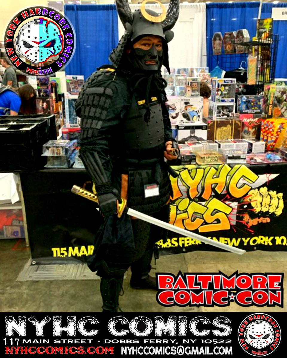 nyhccomics's tweet photo. #THANKYOU From The Entire Team Here @nyhccomics & @baltimorecomics 2019 Has Been A Tremendous Success! LOVE YAS!
#BaltimoreComicCon #Baltimore
#ComicCon #ComicCon19 #ComicCon2019 #Comics
#NYHCCOMICS
117 MAIN ST.
DOBBS FERRY NY, 10522
(914)-707-1969
https://t.co/mCKrUlRqQ2 https://t.co/Ni735AIL1E