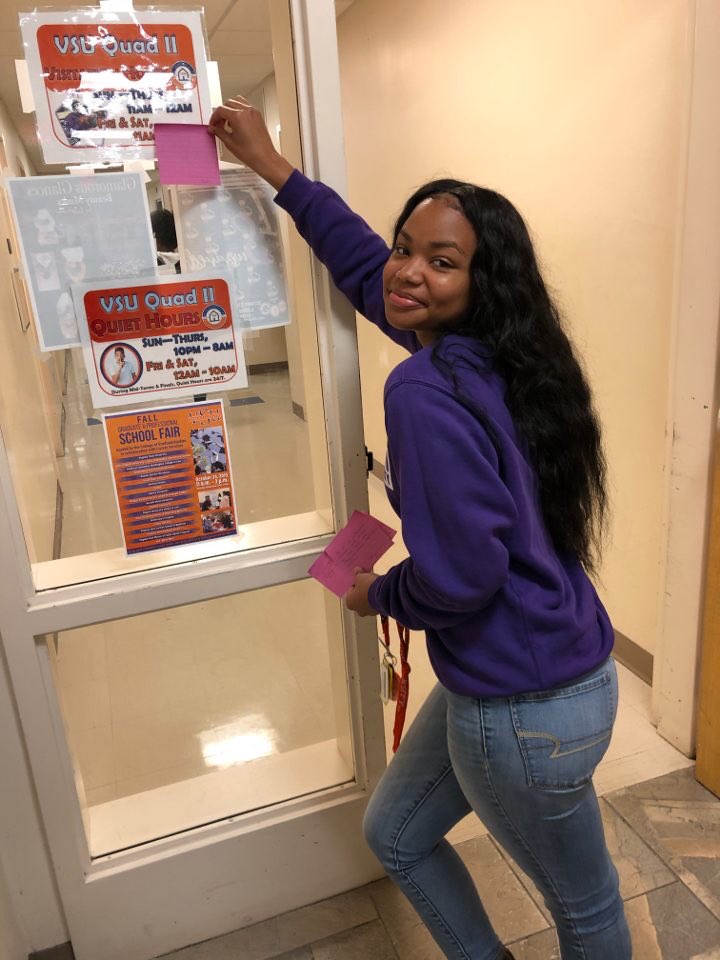 vsucampuscurlz's tweet photo. Tonight we had a voice and shed light on the importance of domestic violence.

Many are not heard and it is our duty to help have a voice! 💜💜💜 

#CampusCurlzGoesPurple #CampusCurlzVSU #HardWorkSoftCurlz #VSU #CCGoesPurple https://t.co/jRagtDRvXG