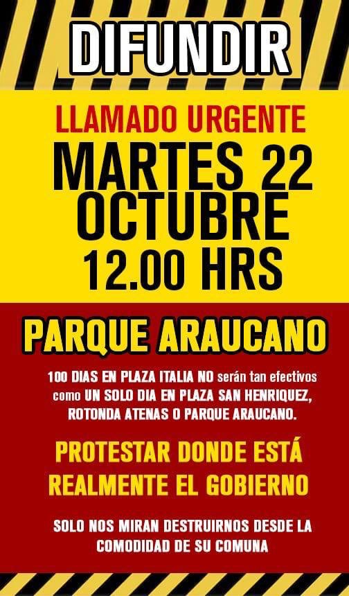 FredRuizP's tweet photo. @Muni_LasCondes @rayLQV. Alcande favor sus gestiones, este mensaje está circulando. Vecinos estemos unidos y preparados. MARTES 22. https://t.co/aS5ikeRGDr