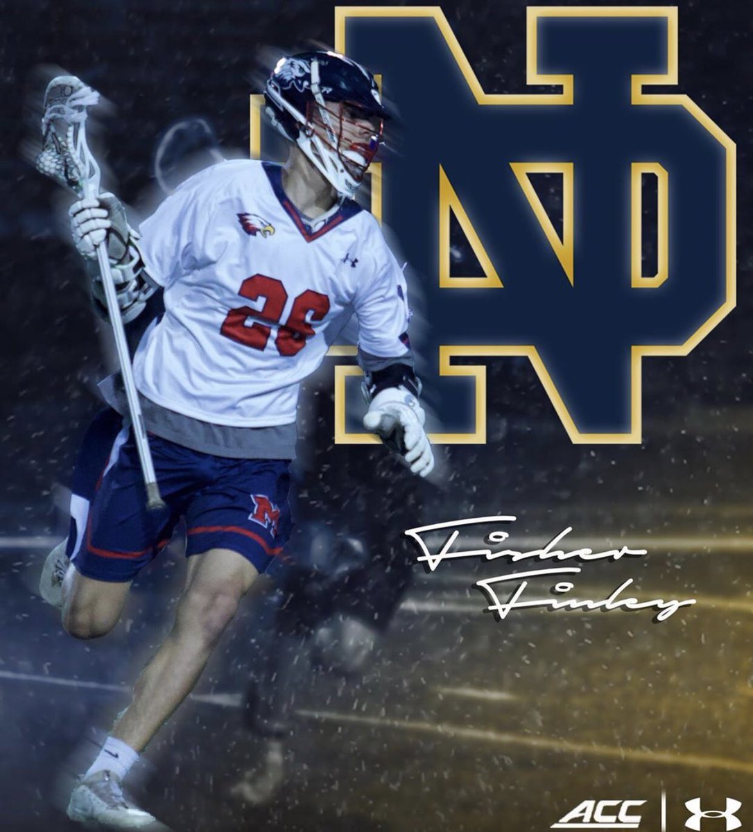 The Big Fella <a href="/FisherFinley1/">Fisher Finley</a> on his way to <a href="/NDlacrosse/">Notre Dame Lacrosse</a> !! 

6’5” with an absolute cannon, great shake and always working to improve his game. The best part about his process has been that he’s consistently emphasized academics as his #1 priority. Well done! #DojoCertified 🥋🙏🏽