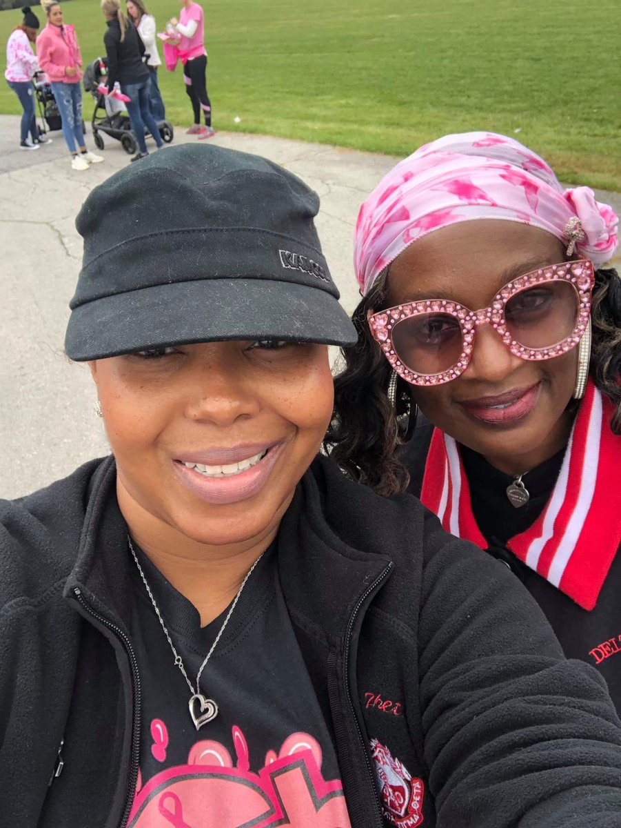 GACDeltas's tweet photo. GAC at the @MakingStrides Breast Cancer Walk 2019, @ Hidden Lake, @ Merrillville, IN
#DeltasGoPink
#VIPink https://t.co/duOfPlu6dP