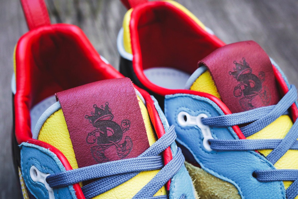 DondiadoraOG's tweet photo. A project over a year in the making commemorating @Diadoraofficial #30thAnniversary of their S.8000 model and @DisneyStudios #80thAnniversary of their Pinocchio story releasing soon👌🏽 
#NoStrings #S8000 #IwearDiadoras #Chasingrailz #WEdidthis #Branding  #Marketing #Dondiadora https://t.co/5vYsSiX9nz