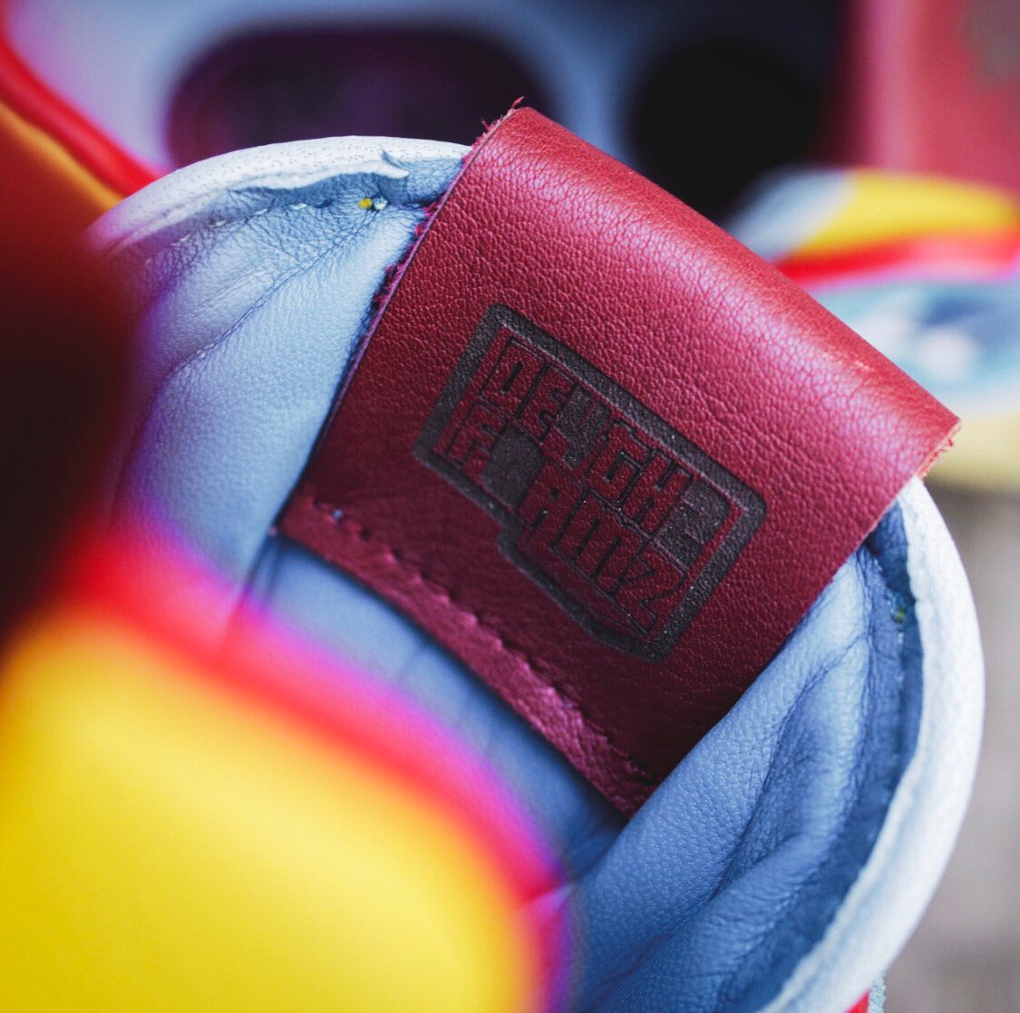 DondiadoraOG's tweet photo. A project over a year in the making commemorating @Diadoraofficial #30thAnniversary of their S.8000 model and @DisneyStudios #80thAnniversary of their Pinocchio story releasing soon👌🏽 
#NoStrings #S8000 #IwearDiadoras #Chasingrailz #WEdidthis #Branding  #Marketing #Dondiadora https://t.co/5vYsSiX9nz