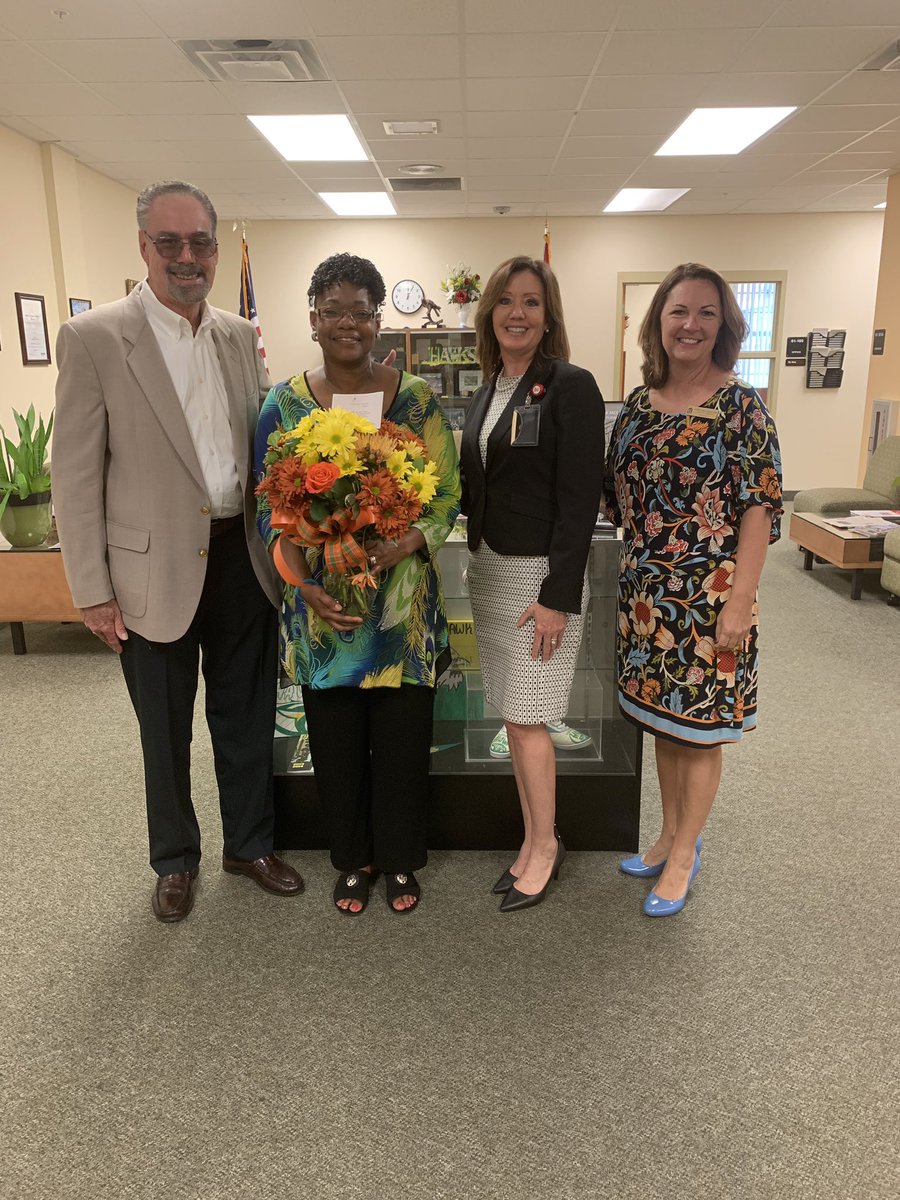 Congratulations Linda Shepherd-Miller of <a href="/LakeMinneolaHS/">Lake Minneola High</a> <a href="/lakeschools/">Lake County Schools</a> Principal of the Year! Well deserved!