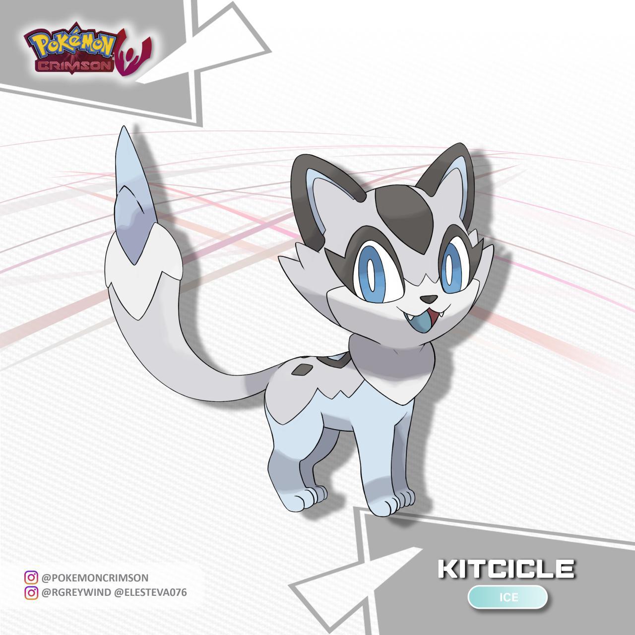 Pokemon Crimson Meet Kitcicle The Snow Cat Pokemon It Doesn T Trust Humans Very Much Will You Try To Be Its Friend Remember To Fav And Rt Smell Ya Later T Co Qz5gpdkxfk