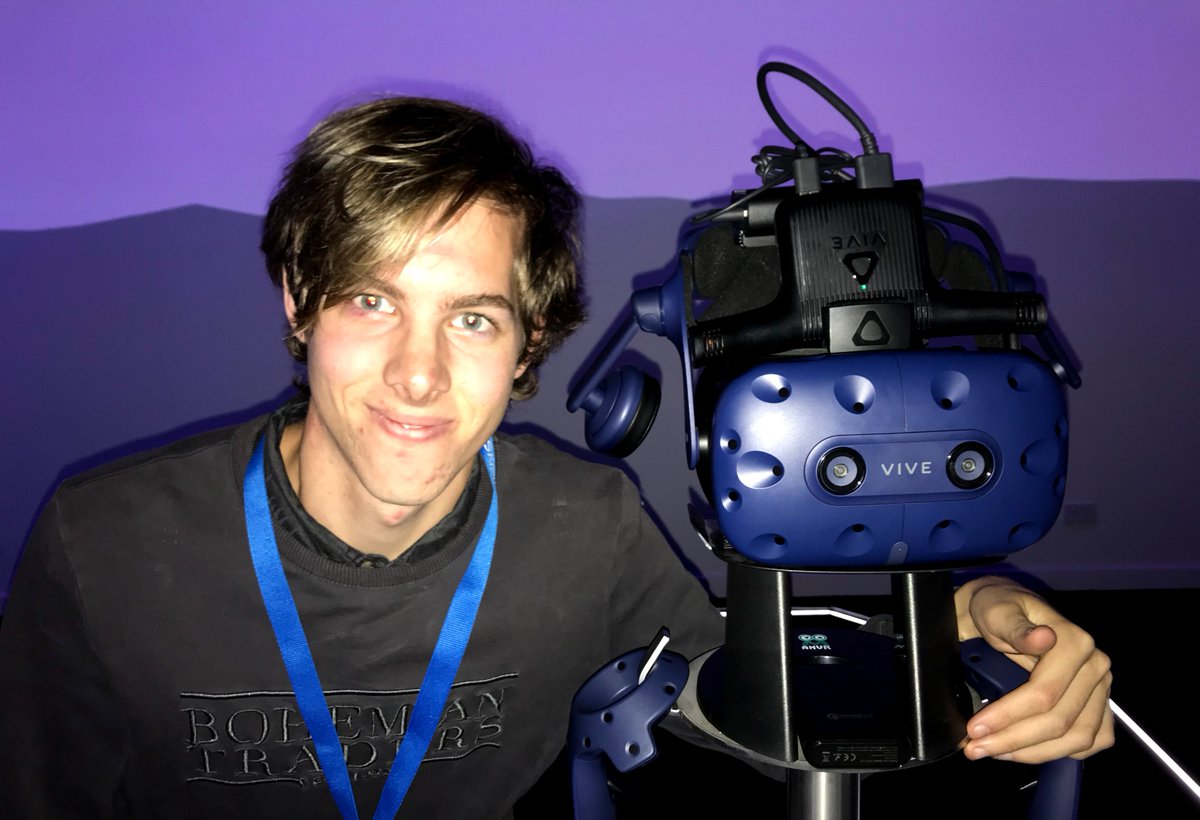 jasonwoodfield3's tweet photo. I virtually have a friend.
Meet Vive. He's a pro!
#TFEsolutions #STEMinnovationlab https://t.co/FbiRhmh4Bv