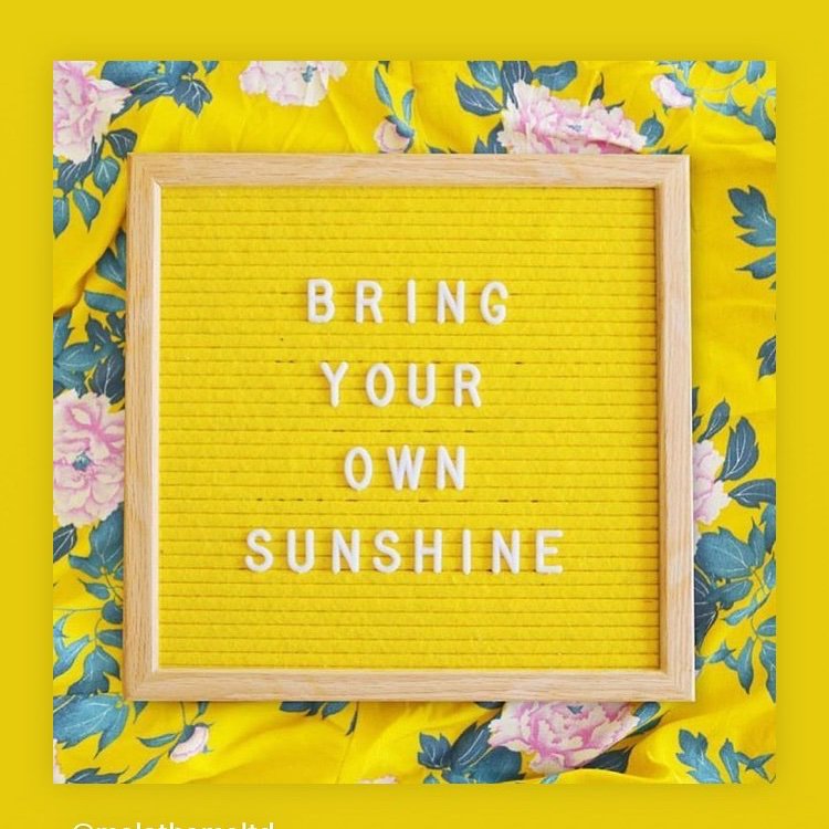 Quote of the DayYou have to find out what makes you smile,what makes your heart soar & remember that when the times get tough. When you are alone,recall that memory,recall that person,recall that thing. Bring your own sunshine when no one else can. You have it in you,trust me.