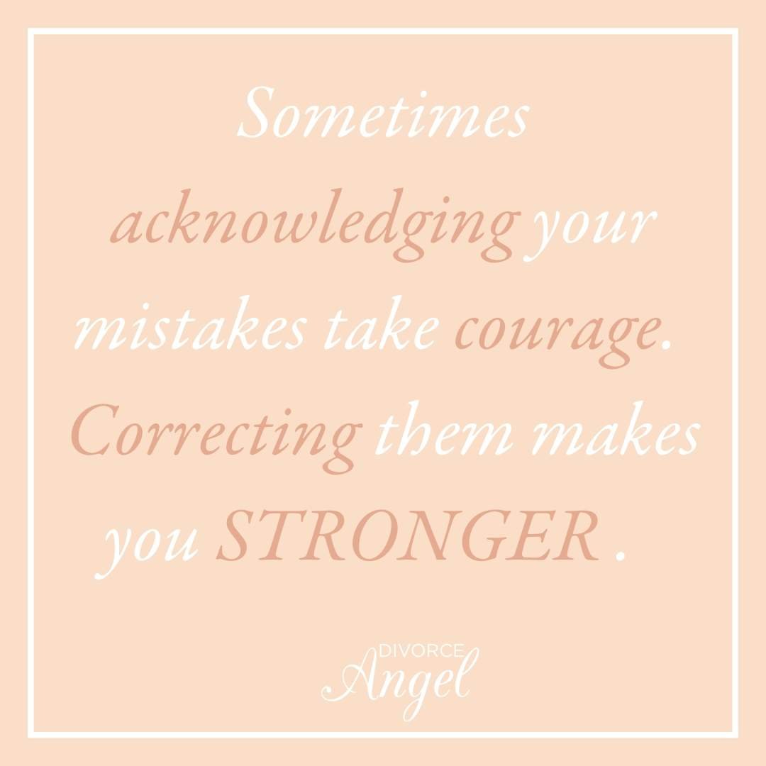 tanya_somerton's tweet photo. Sometimes acknowledging your mistakes take courage. Correcting them makes you stronger. To apologize is to move on.
 #TakeYourLifeOffHold #takecontrol #Listen #heart #head #soul #mistakeshappen #apologize
#Divorce #separation #DivorceDesigners #Divorcehelp https://t.co/kEus7bdHUi