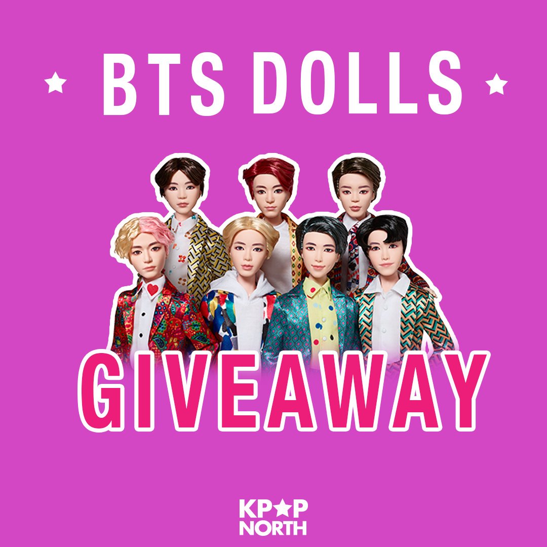 _kpopnorth's tweet photo. 🏆1 Lucky Pass holder will win a FULL SET of BTS Dolls
🎁Prize: Full BTS Doll Set
⌛Contest ends Oct. 24 @ 11:59PM EST. Winners announced Oct. 25 @ 9PM EST

*ONLY VIP PASS HOLDERS/GA PASS HOLDERS ARE ELIGIBLE TO ENTER* https://t.co/TMLUgDN9Ss