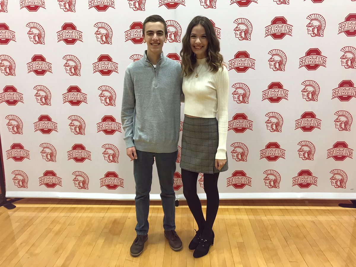 Congratulations to all Spartan Scholars!  Congrats, Catherine and Glenn!  We are so proud of you both! 💕 #spartanlegacy