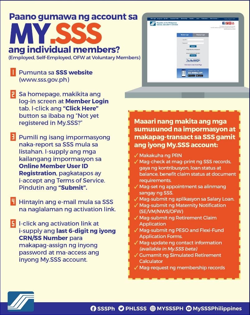 Social Security System On Twitter Mabuting Araw Kami Po Ay Humihingi Ng Paumanhin Sa Kaabalahang Naidulot Nito Sa Ngayon Ay Maaari Ninyong Ma Verify Ang Inyong Sss Records Online Gamit Ang Aming Website