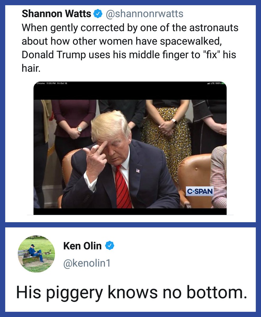 StopTrump2020's tweet photo. #pigInChief https://t.co/lWpS75blt2