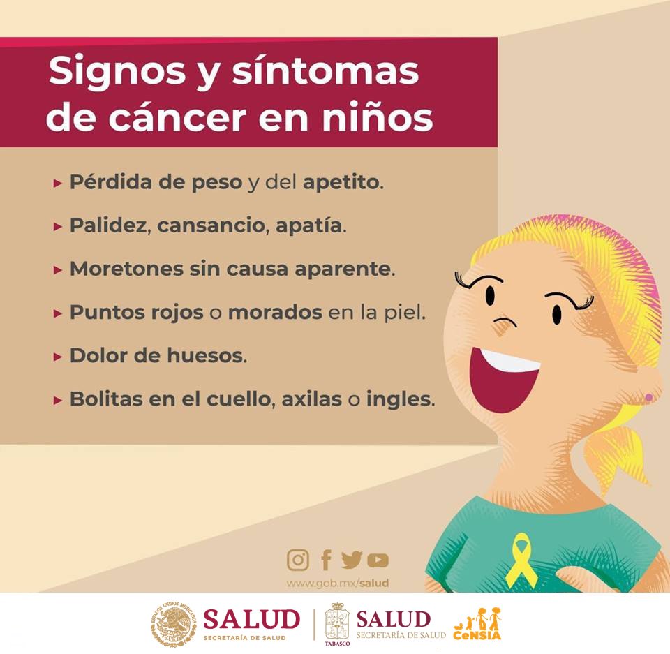 SSalud_Tab's tweet photo. ¿Cuál es el origen del #CáncerInfantil? ¿Podemos evitarlo o diagnosticarlo a tiempo? ¿Es curable? https://t.co/SfMnmHD8AA 
@SSalud_mx @censia_salud @PiyolyG https://t.co/0lFbJwooOI