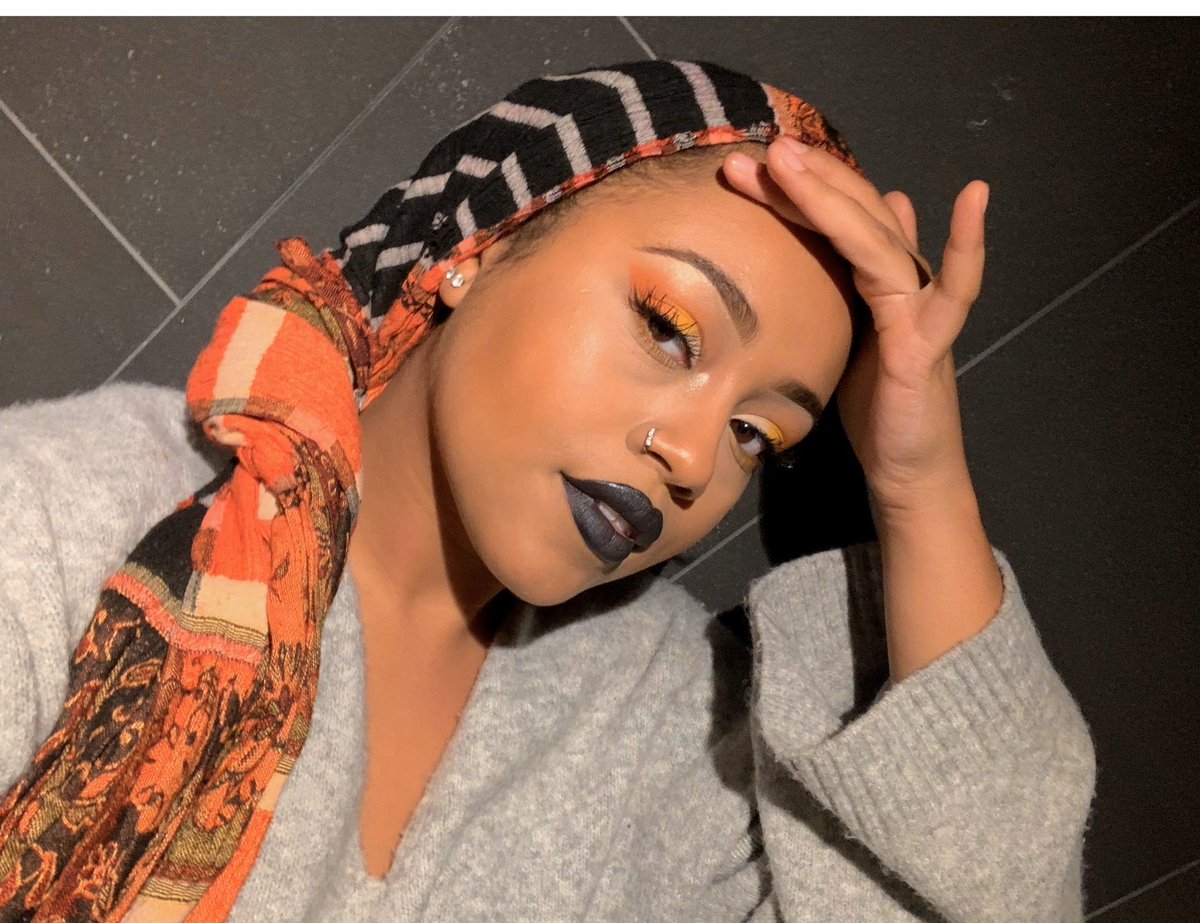 Mua_Or_Whateva_'s tweet photo. My first look in...I don’t know how long. Run this bitch up🕷🕸🎃 https://t.co/us1Ok08S0O