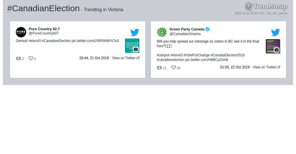 #canadianelection is now trending in #Victoria

trendsmap.com/r/CA_VIC_gchniq