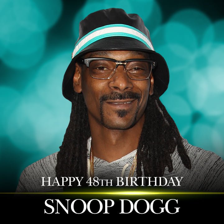 Happy BELATED 48th Birthday to Snoop Dogg. 