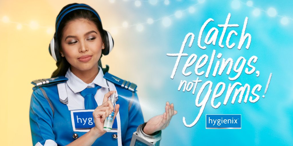 'Di ko na kailangang sabihin pa... para matandaan niyong laging mag-Hygienix kahit saan magpunta. 👍Isa pa, um-extra spray ka pa! ☝️#GermsAreEverywhere