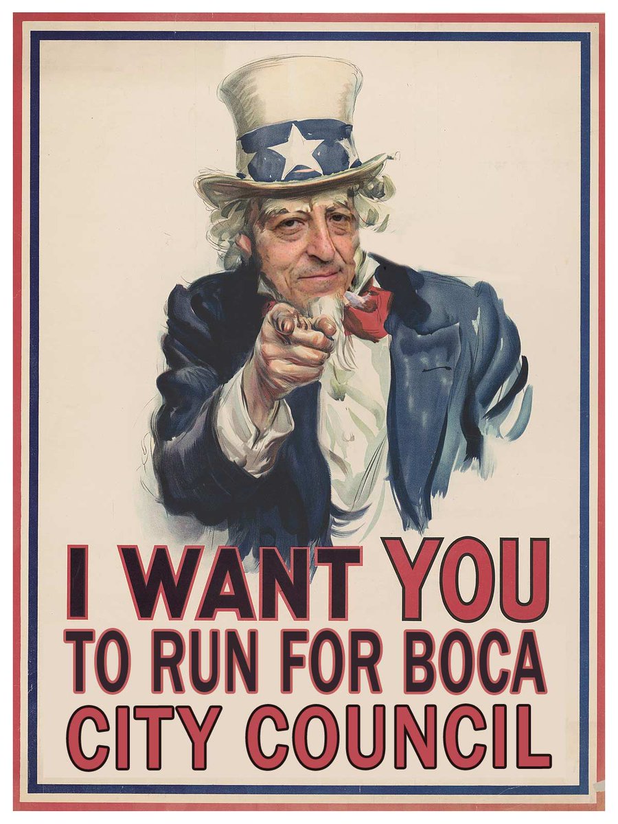 BocaWatch's tweet image. YOU SHOULD RUN for City Council in 2020
#BocaRaton #Elections