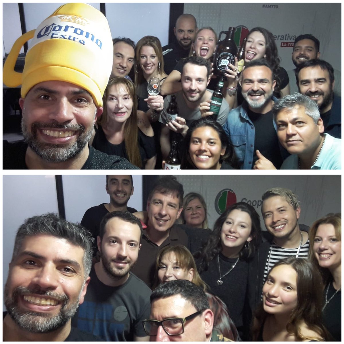 yanigranda's tweet photo. #selfie 📸 @LaNocheRecien ⭐🌙 por @r_cooperativa 📻 edición #sabado y #domingo @yoLeoRossi @florcitaterra @emicerezo @florspada_ @sandragal252 #DaniRayner #RickiMaldonado #NicoCaruelo #MartinBoan #DuolaYunta #estilolaciobycolor #MauroRivera #Alejandra #Fabio #Agos @yanigranda https://t.co/7OSIOH59nW