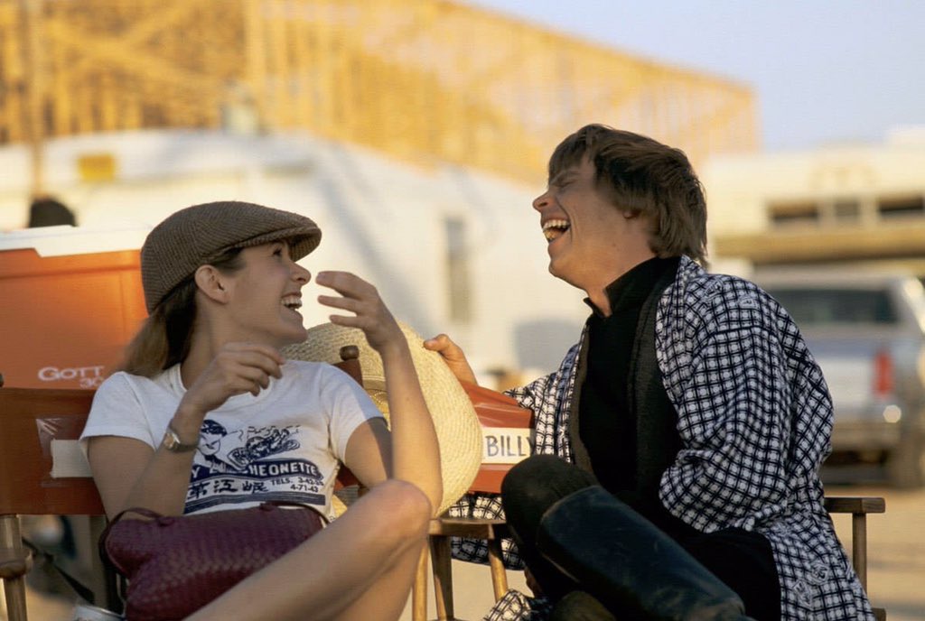Happy Birthday, Carrie Fisher!

Seen here with on the set of Return of the Jedi  