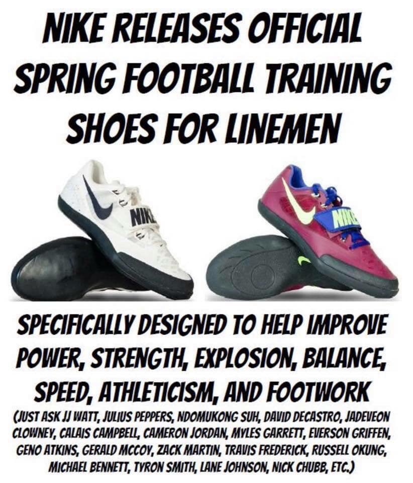 Just saying... #throws