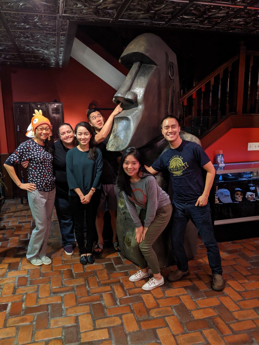 TD2timeMVP's tweet photo. Taking on Tiki Island: Attack of the Shark God! πΏπ¦ @hauntedatlanta #EscapeTheNetherworld #TeamBadMath (@ Escape The Netherworld in Stone Mountain, GA w/ @lindyhfrank @ililxkitty) https://t.co/5W7ZXGIZhu https://t.co/4rHUPxxBYQ