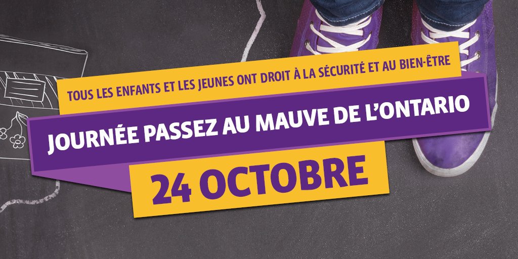 Le 24 octobre, l'ÉÉC Elda-Rouleau joindra les SAE et passera au mauve pour revendiquer le droit de chaque enfant et jeune à la sécurité et au bien-être dans tous les aspects. Joignez-vous à nous! Apprenez en plus ici
oacas.org/fr/journeepass… #JEBRISElesilence